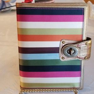 COACH MINI PAD NOTEBOOK HOLDER